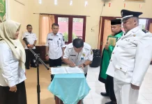 Pj Kades Bakong Dilantik, Jabatan Bukan Sekadar Gelar
