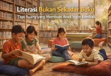Literasi Bukan Sekadar Buku, tapi Ruang yang Membuat Anak Ingin Kembali