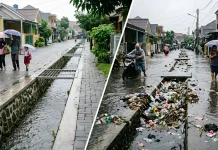 Drainase Bersih, Lingkungan Sehat dan Bebas Banjir