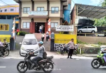 Polsek Tanjungpinang Barat Amankan Ibadah Minggu untuk Berikan Rasa Aman