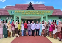 DWP Kemenag Lingga Lestarikan Budaya lewat Busana Kebaya