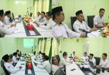 Kakankemenag Anambas Optimalkan Layanan Keagamaan dan Evaluasi Kinerja Penyulu