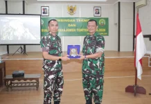 Kodim Tanjungpinang Ikuti Bimnis dan Sosialisasi Manajemen Teritorial 2026