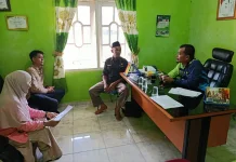Kemenag Lingga Koordinasi dengan Baznas Terkait Pelaporan Data Zakat Fitrah