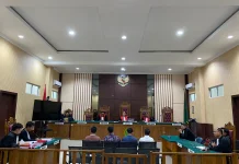 Jaksa Tuntut Empat Terdakwa Kasus Jembatan Marok Kecil