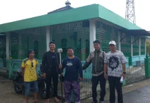 Percepat Sertifikasi Tanah Wakaf, KUA Singkep Dampingi Pengukuran BPN