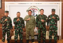 Perkuat Sinergi Pembinaan Prajurit, Dankodaeral IV Terima Courtesy Call Dansatdi