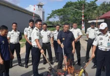 Lapas Narkotika Tanjungpinang Musnahkan Barang Terlarang Hasil Razia