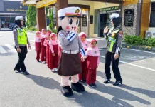 Polresta Tanjungpinang Edukasi Tertib Lalu Lintas kepada Anak Usia Dini