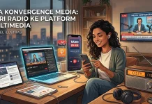 Era Konvergensi Media dari Radio ke Platform Multimedia