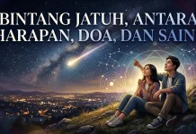 Bintang Jatuh, antara Harapan, Doa, dan Sains