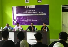 Diskusi AJI Tanjungpinang Bahas Sensor dan Intimidasi terhadap Jurnalis
