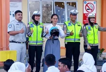 Satlantas Tanjungpinang Ajak Pelajar Pelopor Keselamatan Berlalu Lintas