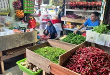 Harga Bahan Pokok Pasar Bintan Center Tanjungpinang Kembali Naik