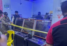 Belum Kantongi Izin Lengkap, Mesin Game Zone di Kijang Disegel