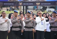 Satbrimob Polda Kepri dan BP Batam Gelar Diklat Bangun Karakter Pegawai
