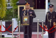 Polda Kepri Gelar Upacara Harkitnas Ke-118