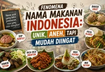 Fenomena Nama Kuliner Makanan Indonesia