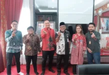PT TASPEN Cabang Tanjungpinang Audiensi dengan Lis Darmansyah