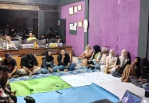AJI Tanjungpinang Nobar Film “Pesta Babi” Bersama Mahasiswa STAIN SAR Kepri