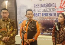 BPOM Gandeng Lintas Sektor Deklarasikan Gerakan Nasional Lawan Obat Ilegal