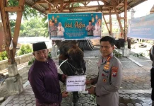 Polresta Tanjungpinang Distribusikan Sebanyak 21 Hewan Kurban Iduladha 1447 H