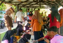 KUA Senayang Semarakkan Penyembelihan Kurban di SMA Negeri 1 Senayang