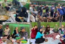 Kemenag Kepri Laksanakan Penyembelihan Hewan Kurban pada Hari Raya Iduladha