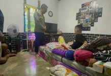 Polsek Bintan Utara Bantu Warga Berakit Penderita Kanker Tulang