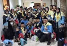 Rombongan Jemaah Haji Bintan, Kloter 1 Debarkasi Batam Telah Sampai di Tanah Air