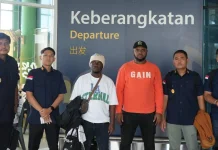 Rudenim Pusat Tanjungpinang Deportasi 2 WNA yang Overstay