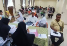 Hari Pertama Daftar Ulang PMBM MTsN Tanjungpinang Berjalan Lancar