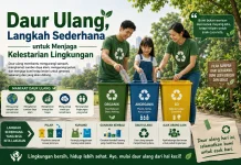 Daur Ulang, Langkah Sederhana untuk Menjaga Kelestarian Lingkungan