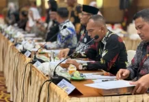 Wabup Lingga Hadiri RUPS BRK Syariah Bahas Pengembangan