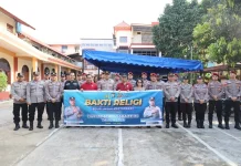 Polda Kepri Gelar Bakti Religi Sambut Bhayangkara Ke-80