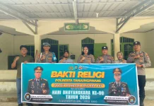 Sambut Bhayangkara Ke-80, Polsek Bandara RHF Berbagi Kepedulian
