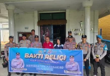 Polres Anambas Gelar Bakti Religi Sambut Bhayangkara Ke-80