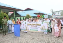 Erizal Abdullah Lepas Pawai Muharam MTsN Tanjungpinang Sambut 1448 Hijriah