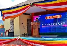 Sannipata Waisak 2570 BE, di Lingga Perkuat Kerukunan Umat Beragama