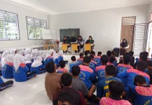 Kemenag Lingga Tanamkan Moderasi Beragama kepada Siswa Senayang