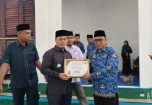 Kemenag Lingga Raih Penghargaan UPZ Teladan Pengelola Zakat