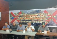 Andi Cori: Setop Truk Fuso dan Alat Berat Diduga Tambang Pasir Ilegal di Bintan!