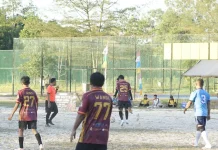 Media B Kalahkan Satlantas 3-1 di Mini Soccer Kapolres Lingga Cup 2026