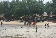 Libur Sekolah, Pantai Dompak Jadi Pilihan Warga Menikmati Waktu Bersama Keluarga