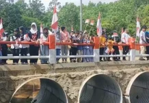 Jembatan Armco Garuda di Toapaya Utara Rampung dalam 35 Hari