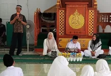 Santri TPQ Nurul Ikhlas Senayang Tuntaskan Bacaan Al-Qur'an
