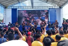 Polresta Tanjungpinang Meriahkan Hari Bhayangkara Ke-80 Melalui Fun Walk