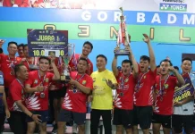 Turnamen Bulu Tangkis Polda Kepri Ajang Mengasah Pengalaman Bertanding Atlet