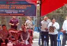 Kapolresta Tanjungpinang Resmikan Sumur Umum untuk Warga