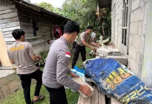 Polres Bintan Gelar Bedah Rumah Sambut Hari Bhayangkara ke-80